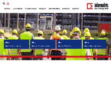 Tablet Screenshot of intermetric.de
